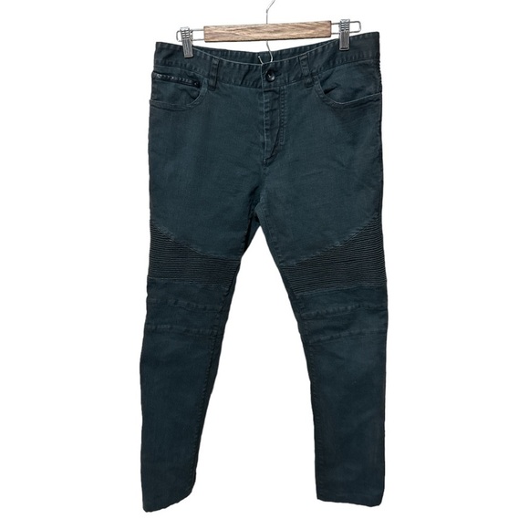 EUC - Rogue State Moto Slim Fit Jeans - size 33 - black - Picture 2 of 5